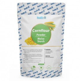 Health Vit Cornflour Powder - Maize Starch  Pack  100 grams